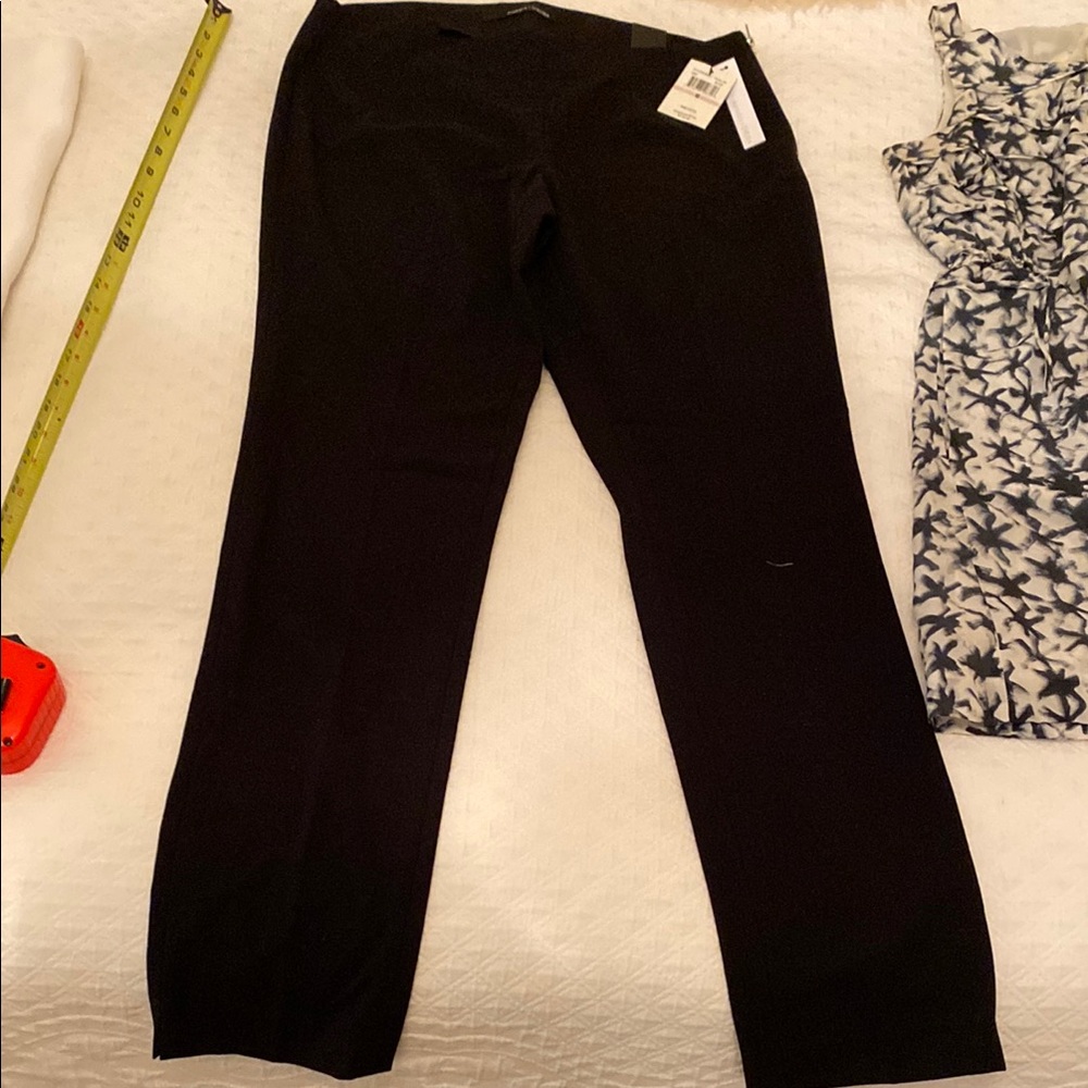 NWT AMANDA AND CHELSEA Classic Black Trousers